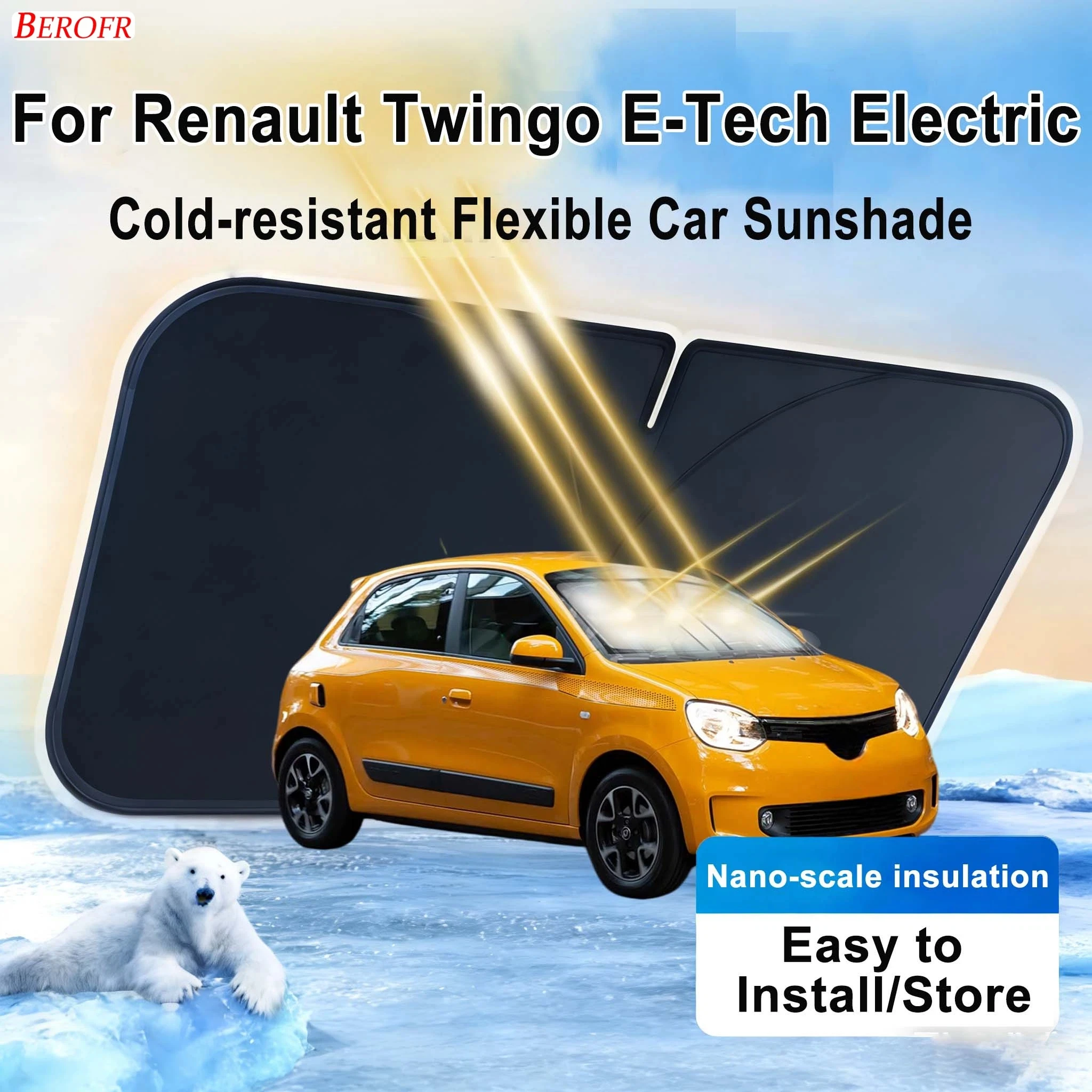 Tech Accessories Renault - Voor Renault Twingo E-Tech 2020-2026 Auto