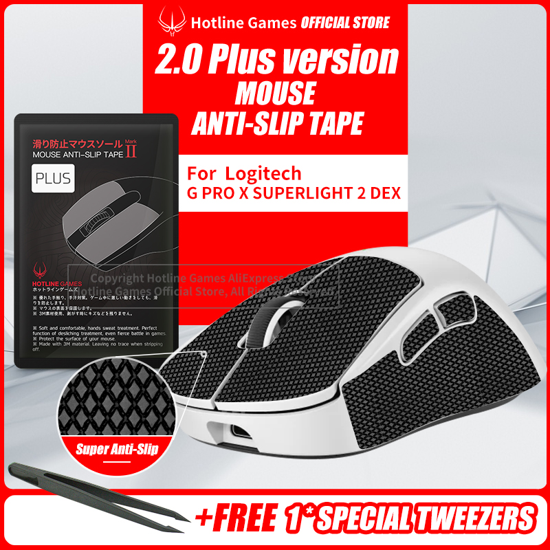 Logitech Mouse G Pro X Superlight - Hotline Games 2.0 Plus Muisgrip Tape