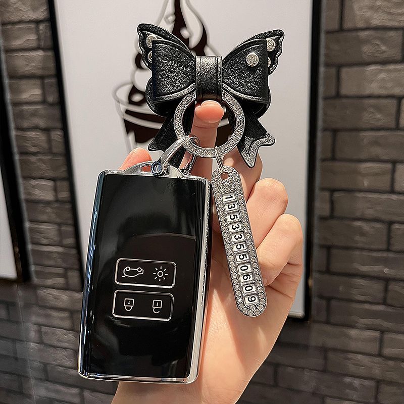 Tech Accessories Key - Autosleutel Case voor Renault Megane E-TECH
