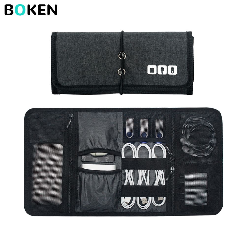 Tech Accessories Storage - Tech Organizer Bag Kabelopbergtas Reistas voor