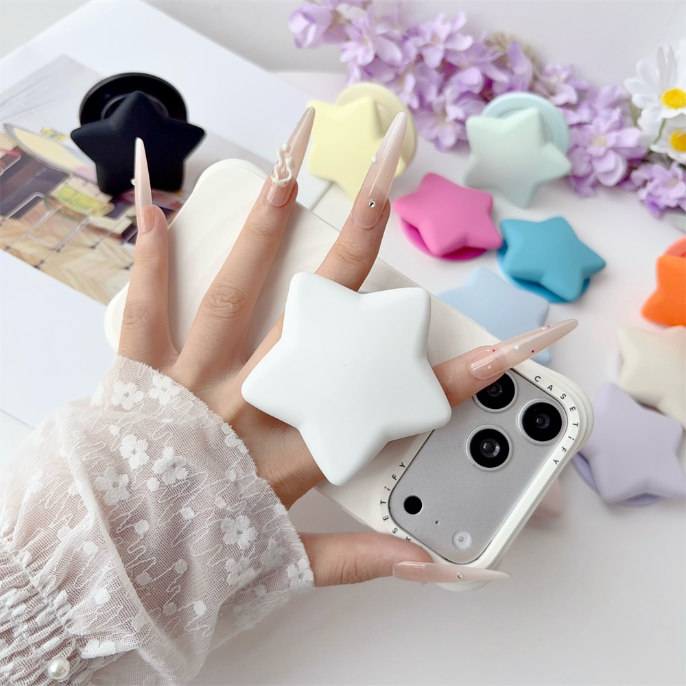 Tech Accessories Phone - Leuke Ster Magnetische Popsocket Telefoonhouder Stand