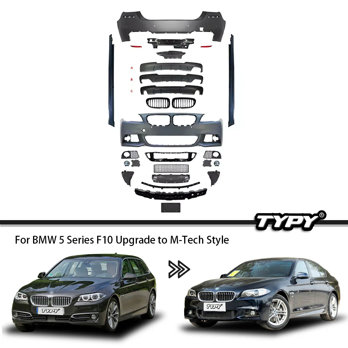 Tech Accessories Designer - Body Kits Voor BMW 5-serie 2010-2016