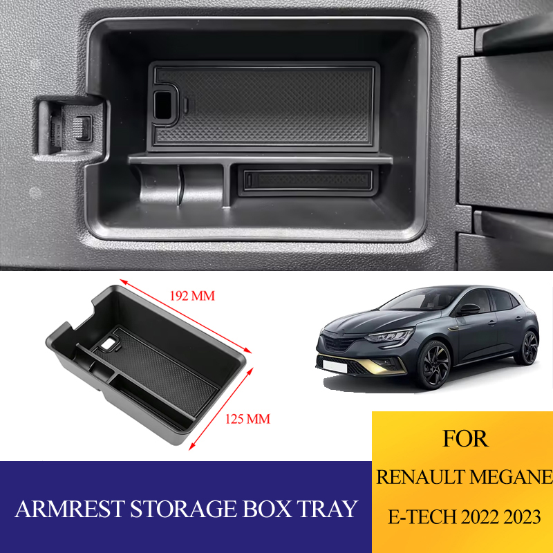Tech Accessories Renault - ABS Auto Armsteun Opbergbox Bakje voor