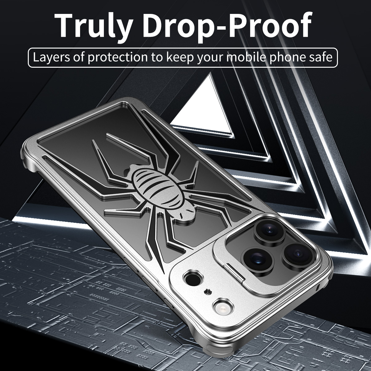 Luxe Spider Armor Metal Telefo - Phone Stand Aluminum recensie en prijs