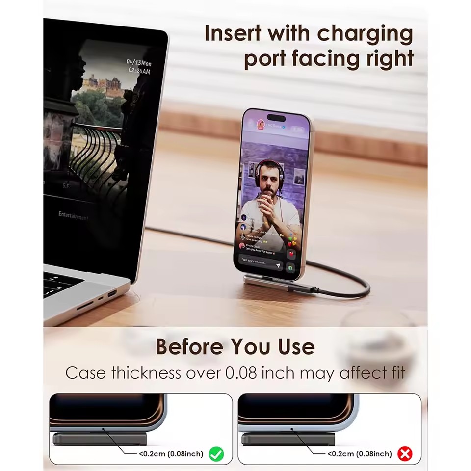 2/1PCS Draagbare USB C Naar 3. - Phone Stand Aluminum recensie en prijs