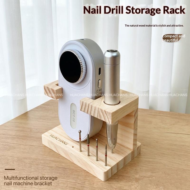 Draagbare houten houder voor n - Nail Tech Accessories recensie en prijs