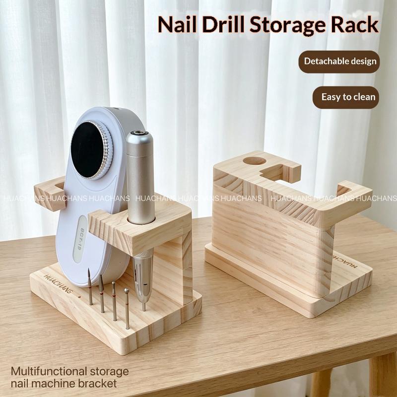 Draagbare houten houder voor n - Nail Tech Accessories recensie en prijs
