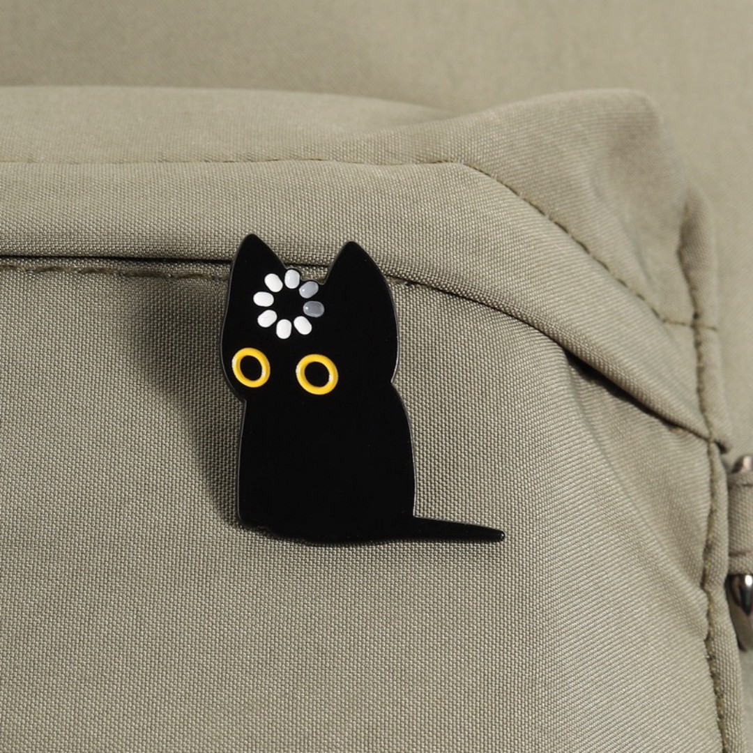 Schattige zwarte kat laden ema - Tech Accessories Backpack recensie en prijs