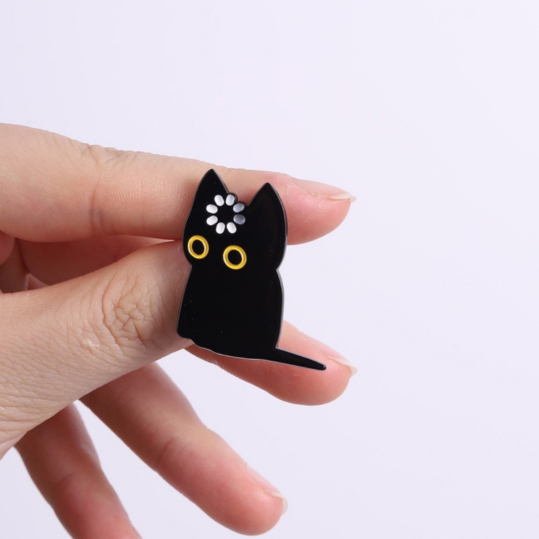 Schattige zwarte kat laden ema - Tech Accessories Backpack recensie en prijs