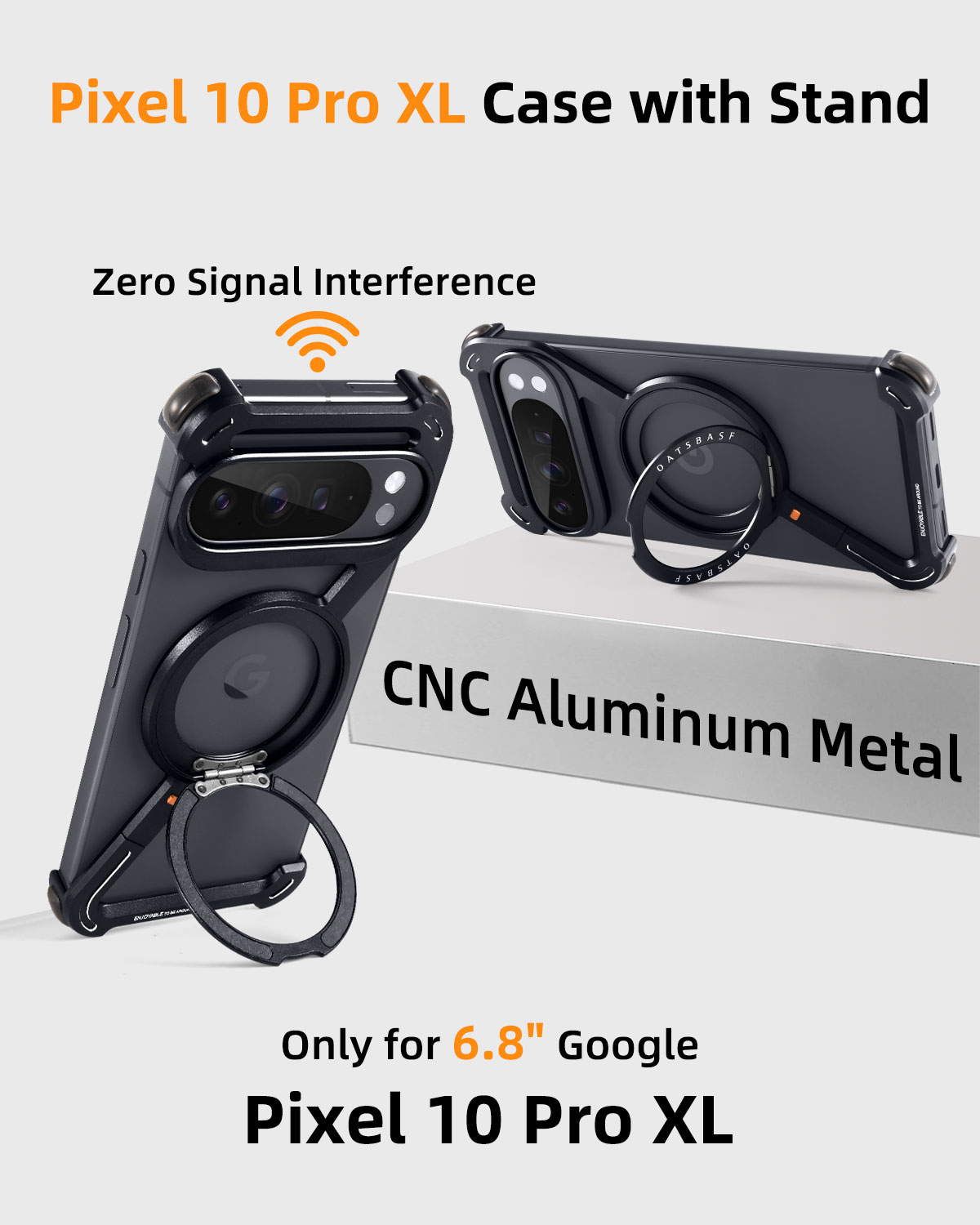 Oatsbasf metalen telefoonhoes  - Phone Stand Aluminum recensie en prijs