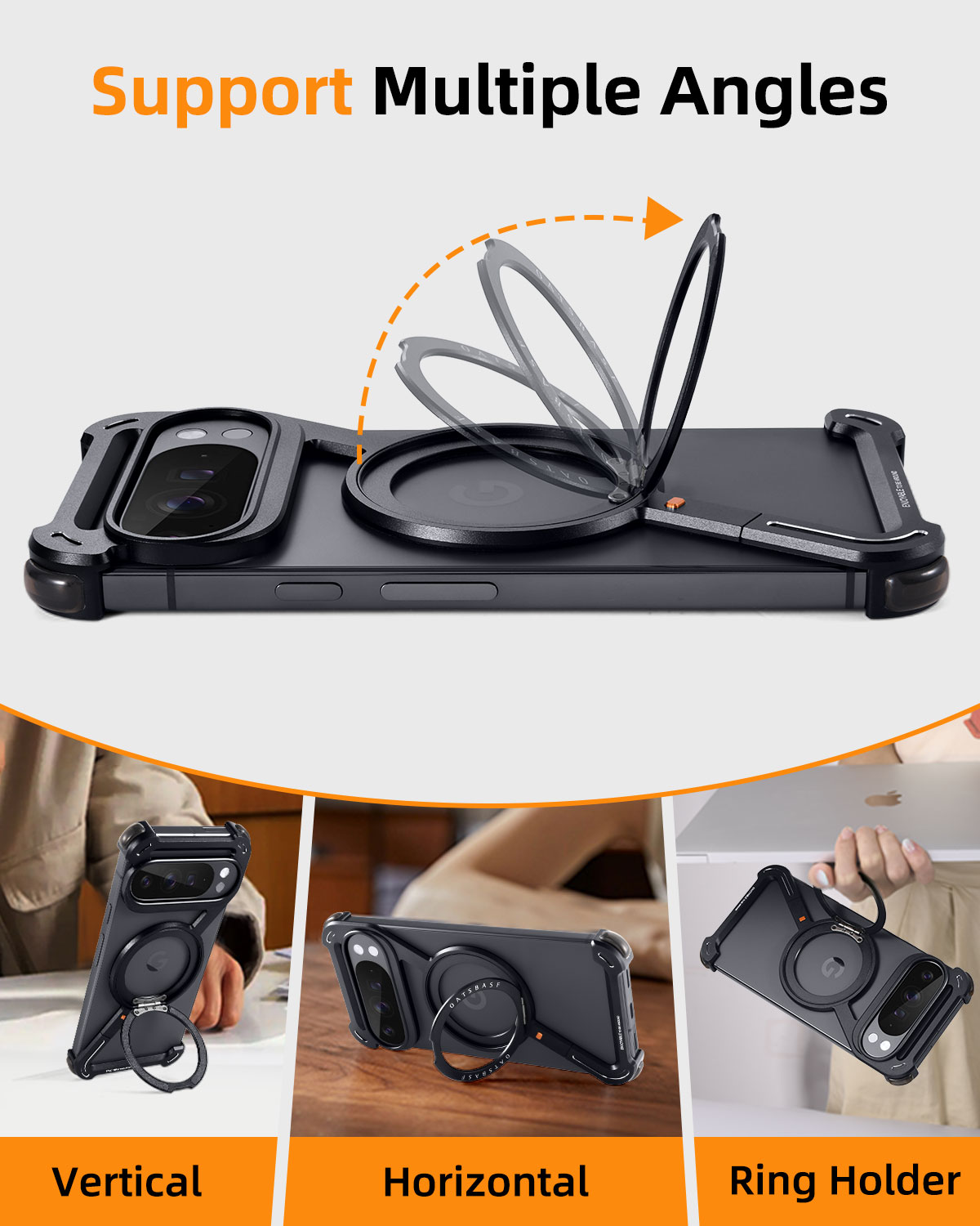 Oatsbasf metalen telefoonhoes  - Phone Stand Aluminum recensie en prijs