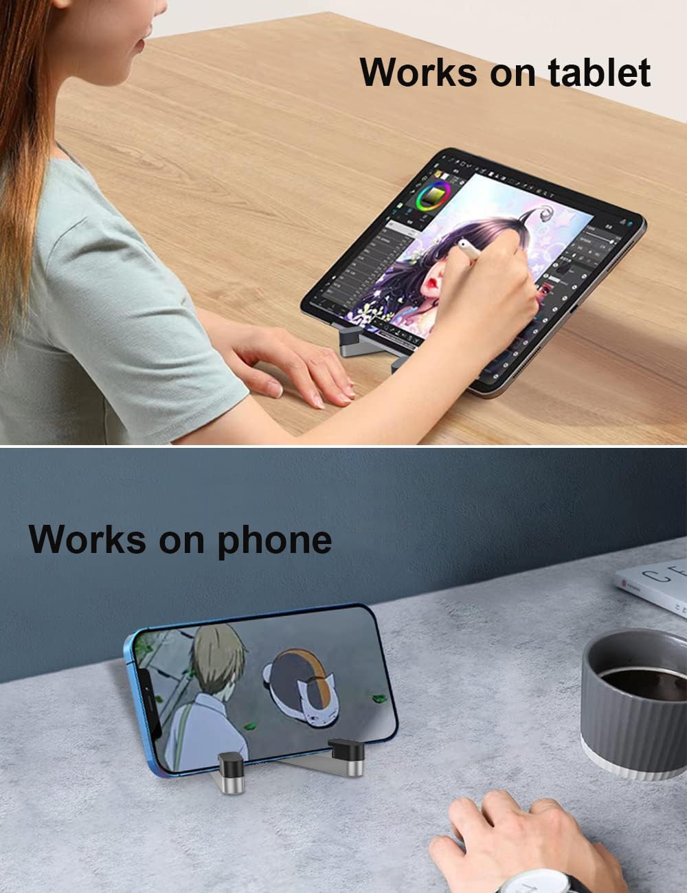 Opvouwbare aluminium telefoons - Phone Stand Aluminum recensie en prijs