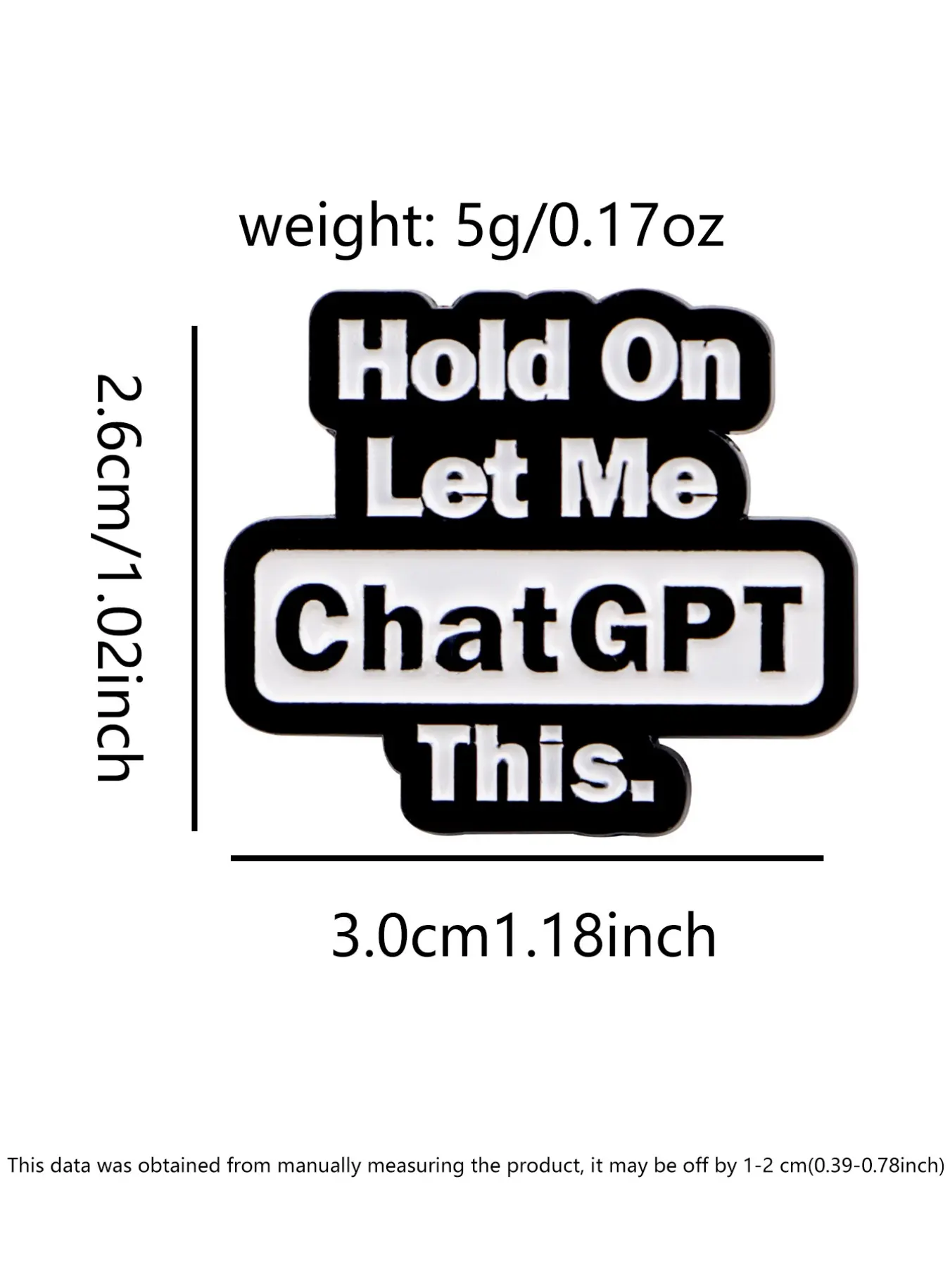 Chatgpt Emaille Pin Embleem Lo - Tech Accessories Logo Design recensie en prijs