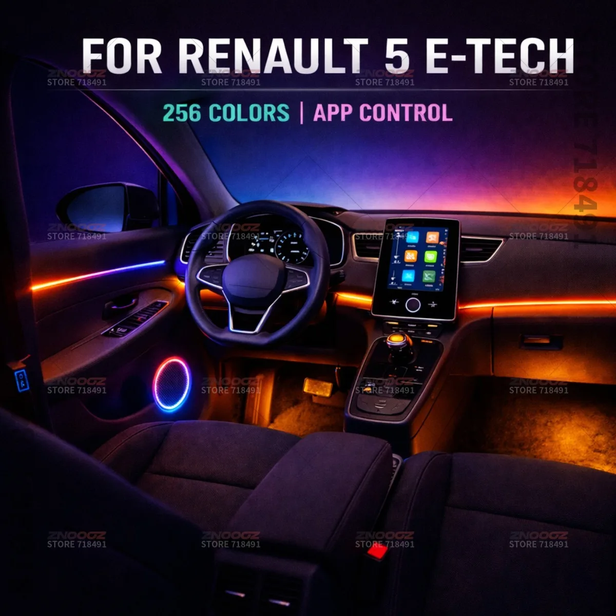 22-in-1 RGB auto-interieur acr - Tech Accessories Renault recensie en prijs