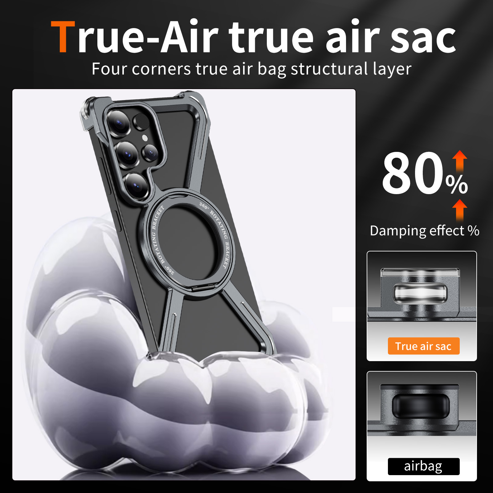 Magnetische draaibare houder a - Phone Stand Aluminum recensie en prijs