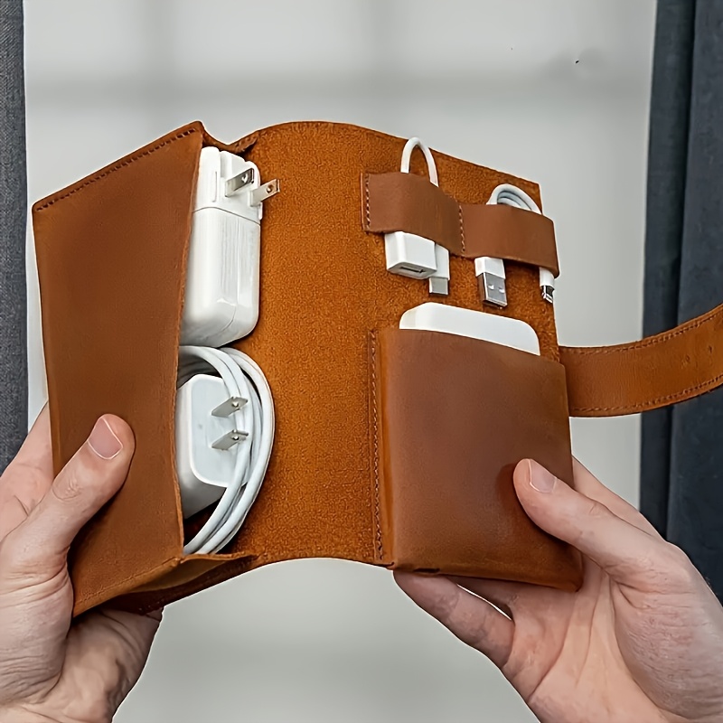 1 stuks lederen tech organizer - Tech Accessories Organizer Pouch recensie en prijs