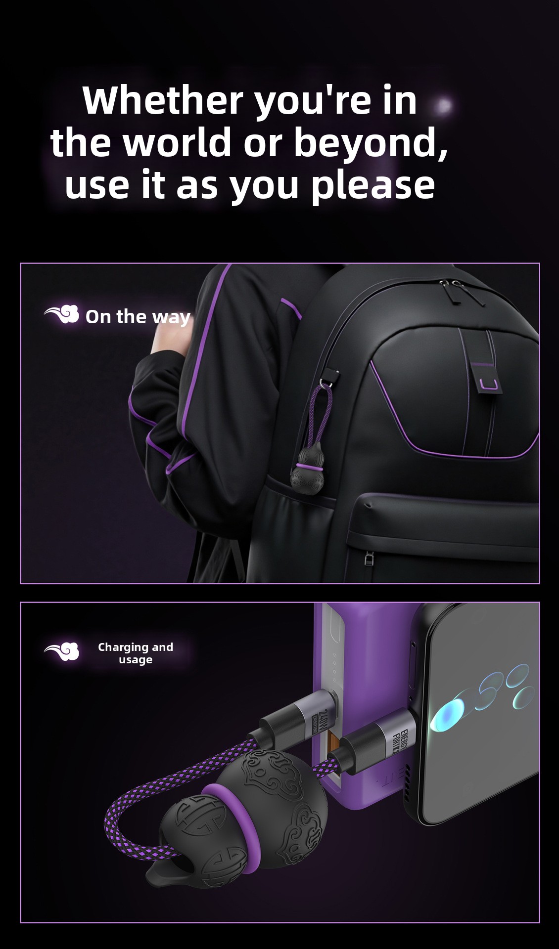 Draagbare kabelorganizer sleut - Tech Accessories Backpack recensie en prijs