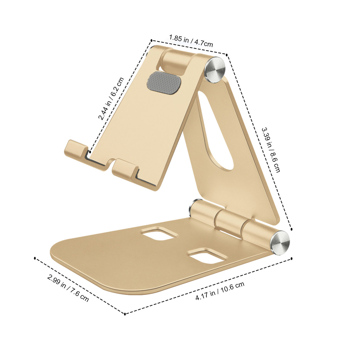 Universele metalen telefoonhou - Phone Stand Aluminum recensie en prijs