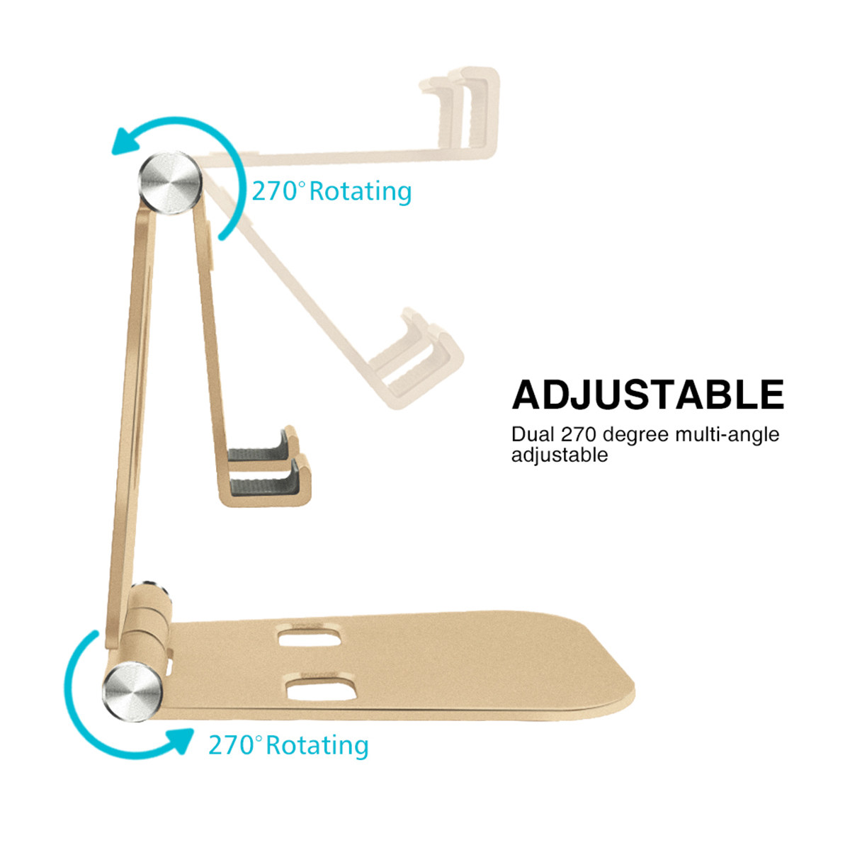 Universele metalen telefoonhou - Phone Stand Aluminum recensie en prijs