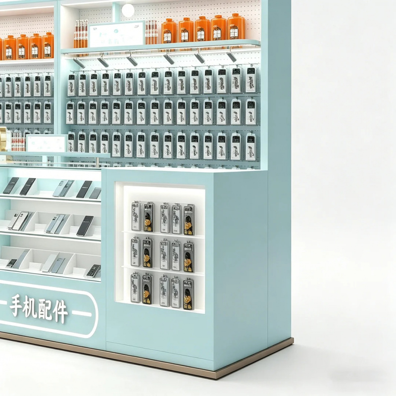 Custom Light Blue Telefoonacce - Tech Accessories Kiosk recensie en prijs